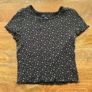AEO Lettuce Edge Baby Tee